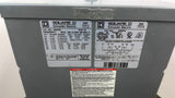 Square D 10S3FIS 10 KVA Transformer 216-504 Pri V 120/240 Sec V Single Phase