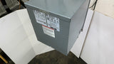 Square D 10S3FIS 10 KVA Transformer 216-504 Pri V 120/240 Sec V Single Phase