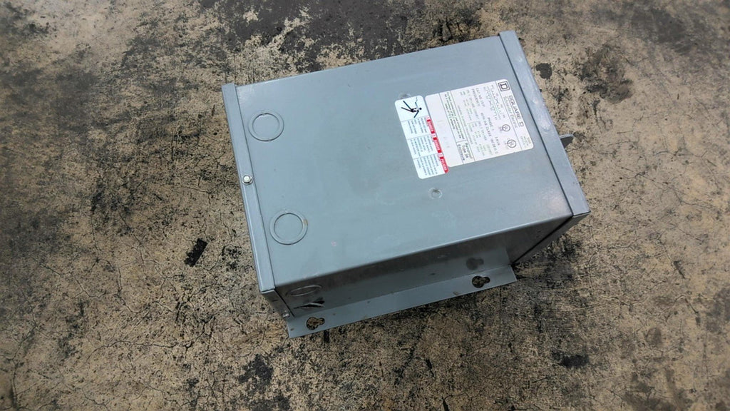 Square D 3S1F 3 KVA Transformer 480/240 Pri V 120/240 Sec V Single Phase