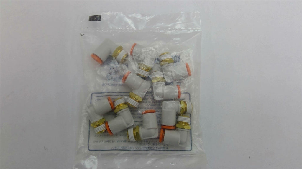 SMC KQ2L07-34AS Fittings Lot Of 10