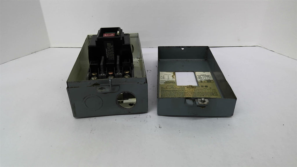 Allen-Bradley 609-AAW AC Manual Motor Controller