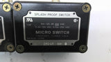 Micro-Switch OPD-AR Splash Proof Limit Switch Lot of 2