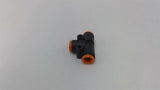 SMC 1/4" Push-To-Connect Tee Fitting Lot Of 5