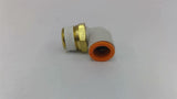 SMC 1/2" Push-To-Connect Male Union Elbow Fittings Lot Of 6