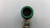 Prestolok 90 Degree Elbow 1/2" Push-To-Connect 3/8" NPT Fittings Lot Of 4