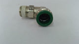 Prestolok 90 Degree Elbow 1/2" Push-To-Connect 3/8" NPT Fittings Lot Of 4