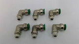 Prestolok 90 Degree 3/8" Push-To-Connect 1/4"NPT Fitting Lot Of Lot Of 6