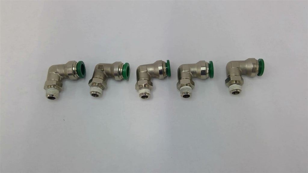 Prestolok 90 Degree 3/8" Push-To-Connect 1/4"NPT Fitting Lot Of Lot Of 5