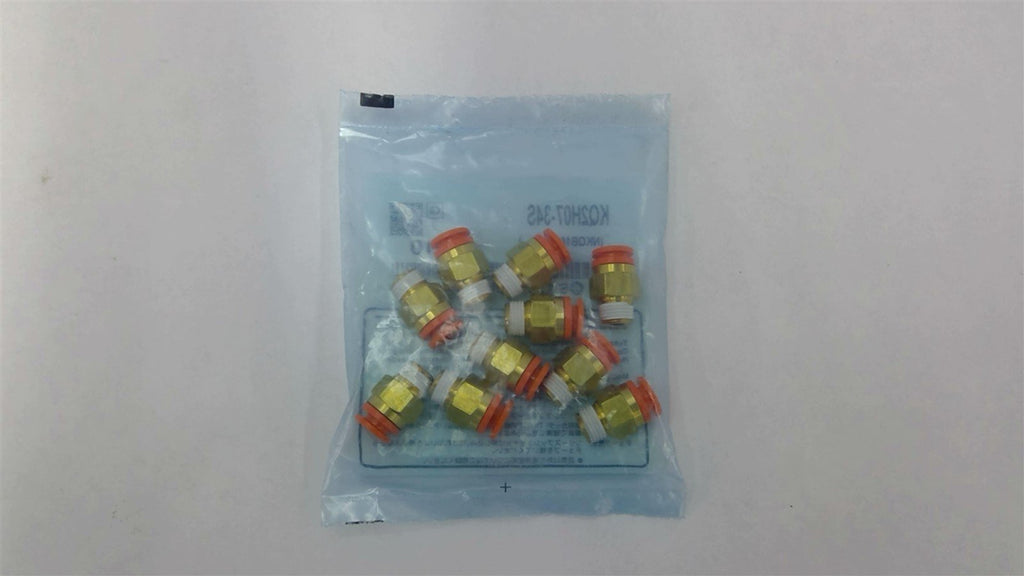 SMC KQ2H07-34S Fittings Lot Of 10