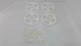 18/40 Plastic Sprocket 1 5/8" Square Bore 5 1/4" OD 7/8" Thick Lot Of 4