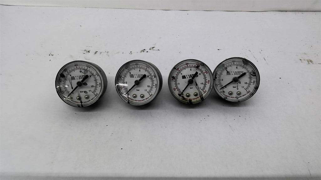 Watts Pressure Gauge0-160 PSI Lot of 4