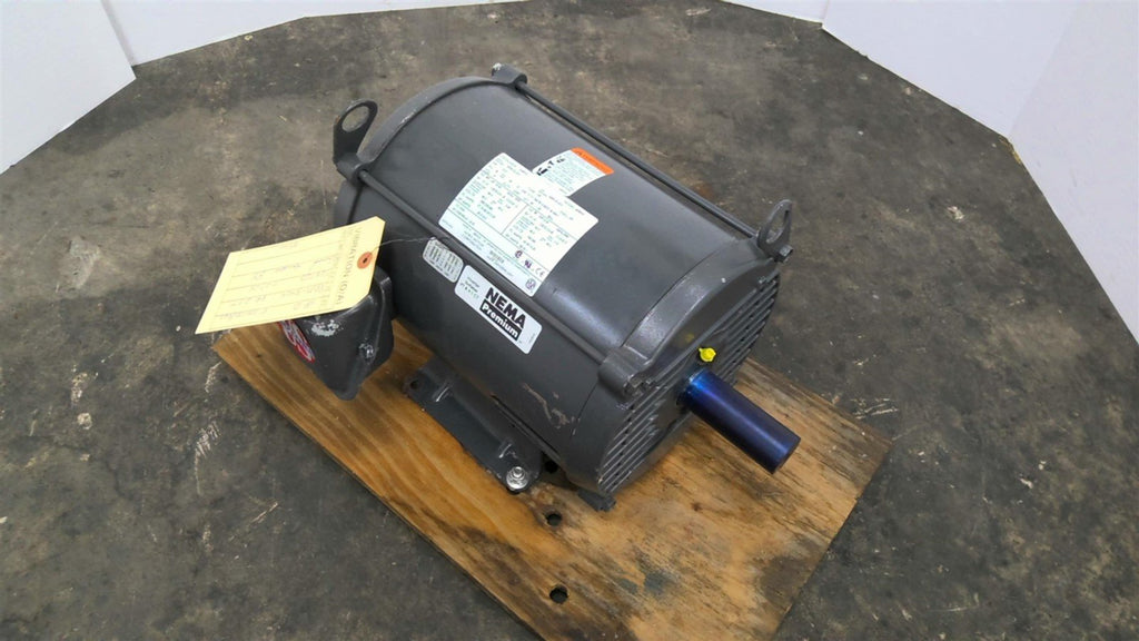 US Motors D10P1D 10 HP AC Motor 3600 RPM 2P 3 Phase 213T 208-230/460 V ODP 60 HZ