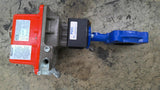 Bettis 520F-10-C4-02-004 Actuator 110-120 VAC 1 PH With 3" Butterfly Valve