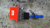 Bettis 520F-10-C4-02-004 Actuator 110-120 VAC 1 PH With 3" Butterfly Valve