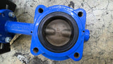 Bettis 520F-10-C4-02-004 Actuator 110-120 VAC 1 PH With 3" Butterfly Valve