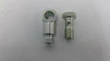 3/8" Hydraulic Fitting With 1/4" Banjo Coupling Lot Of 5