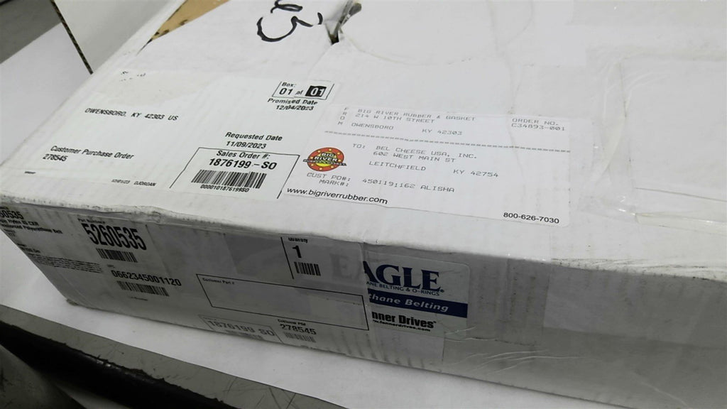 Eagle 5260535 Reinforced Polyurethane Belt 100' Ft