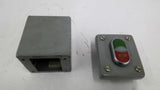 Hoffman E-1PBGX Control Pushbutton Enclosure with start stop button
