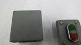 Hoffman E-1PBGX Control Pushbutton Enclosure with start stop button