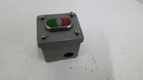 Hoffman E-1PBGX Control Pushbutton Enclosure with start stop button