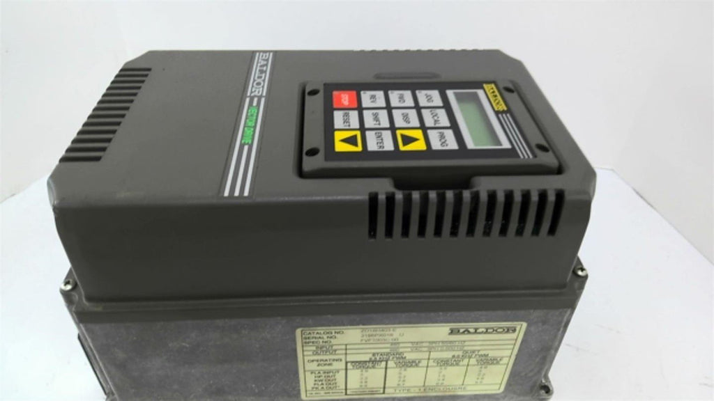 Baldor ZD18H403-E Vector Drive 460 Volts 3 Phase