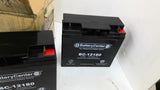 Battery Center BC-12180 12V Battery Lot Of 2