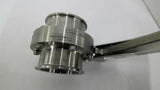 304L/3 2 1/2" CH416042 BA 207843 Butterfly Valve