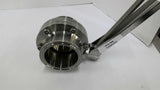 304L/3 2 1/2" CH416042 BA 207843 Butterfly Valve