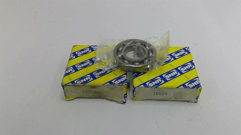 SNF 16004 K92 Bearing Lot Of 2