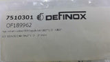 Definox 7510301 OF189962 Seal Kit