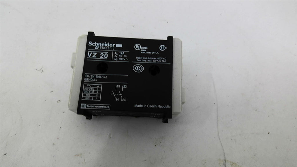 Schneider Electric VZ 20 Contact Block