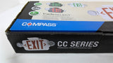 Compass CCRRC CC Series Exit Sign