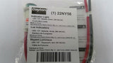 Dayton 22NY56 Green Raised 1/2" Led Indicator Light 1240 VAC/DC Lot Of 3