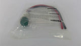 Dayton 22NY56 Green Raised 1/2" Led Indicator Light 1240 VAC/DC Lot Of 3