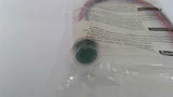Dayton 22NY56 Green Raised 1/2" Led Indicator Light 1240 VAC/DC Lot Of 3