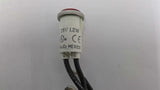 Selecta SL53215-5BG Red Flush Lens indicator Light Lot Of 4
