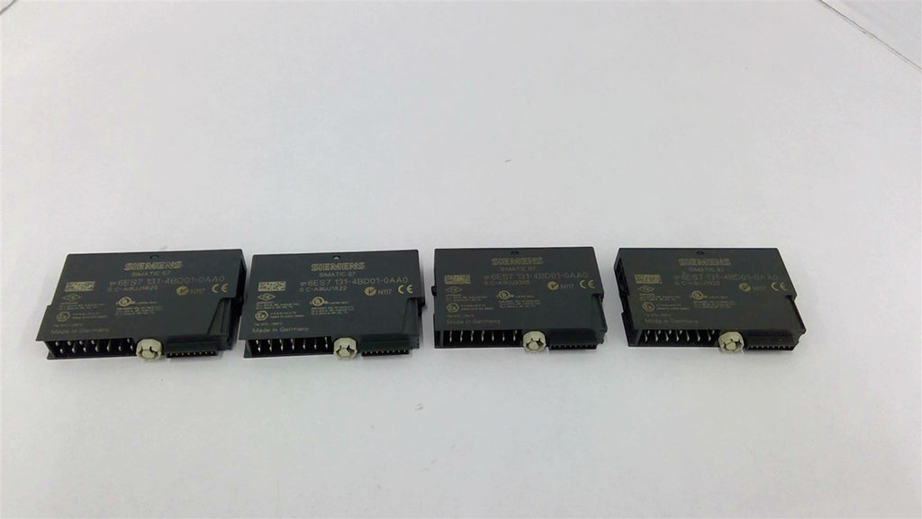 Siemens 6ES7131-4BD01-0AA0 Simatic S7 Lot Of 4