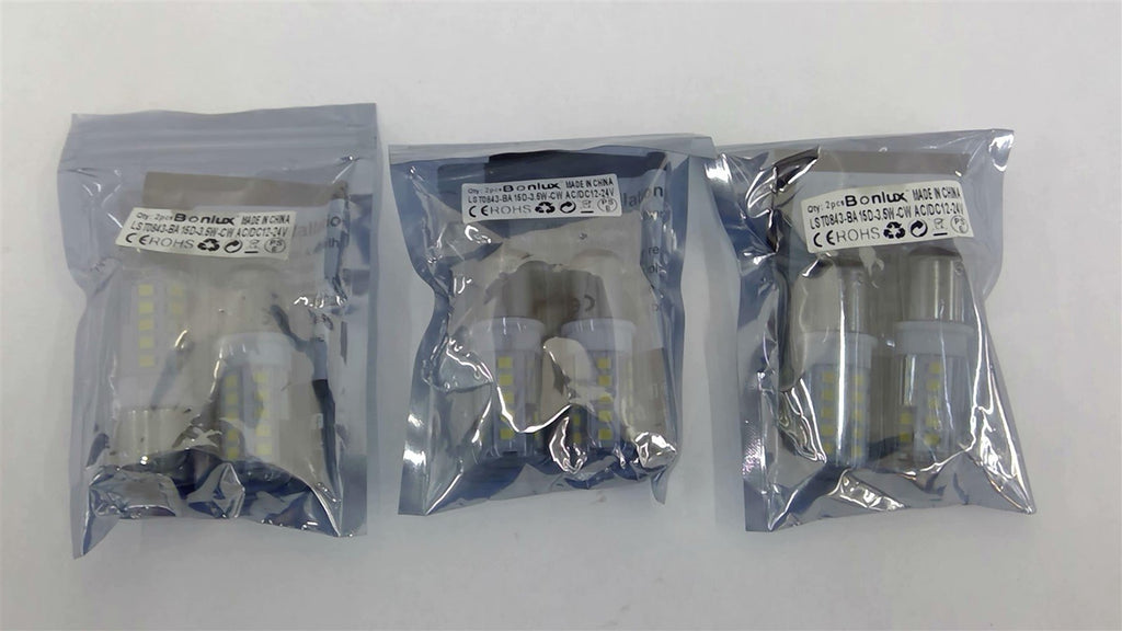 Lusta Led Bonlux LST0843-BA-15D-3.5W Bulb 12-24 V AC/DC Lot Of 6