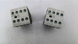 Eaton XTCEXFAC40 Auxiliary Contacto 10 Amp 24 Vdc Lot of 2