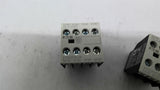Eaton XTCEXFAC40 Auxiliary Contacto 10 Amp 24 Vdc Lot of 2
