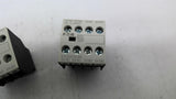 Eaton XTCEXFAC40 Auxiliary Contacto 10 Amp 24 Vdc Lot of 2