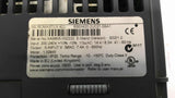 Siemens 6SE6420-2UC21-5BA1 Micromaster 420 1.50 KW 240 Vac 7.4 Amp