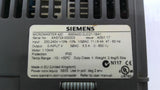 Siemens 6SE6420-2UC21-1BA1 Micromaster 420 1.10 KW Drive 240 Volt 5.5 A