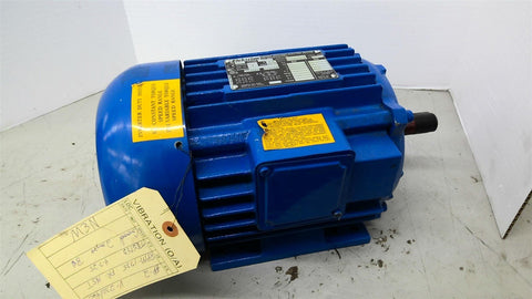 Elektrim ESG 2 HP AC Motor 1800 RPM 4P 3 Phase 145T 208-230/460 V TEFC 60 HZ