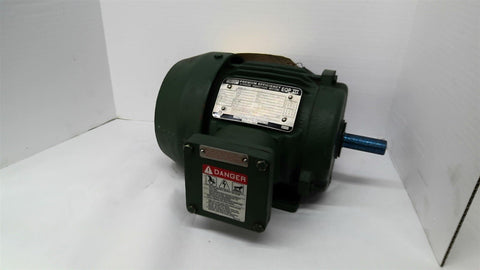 Toshiba B0024YLF2ASH 2 HP AC Motor 1800 RPM 4P 3 Phase 145T 208-230/460 V TEFC