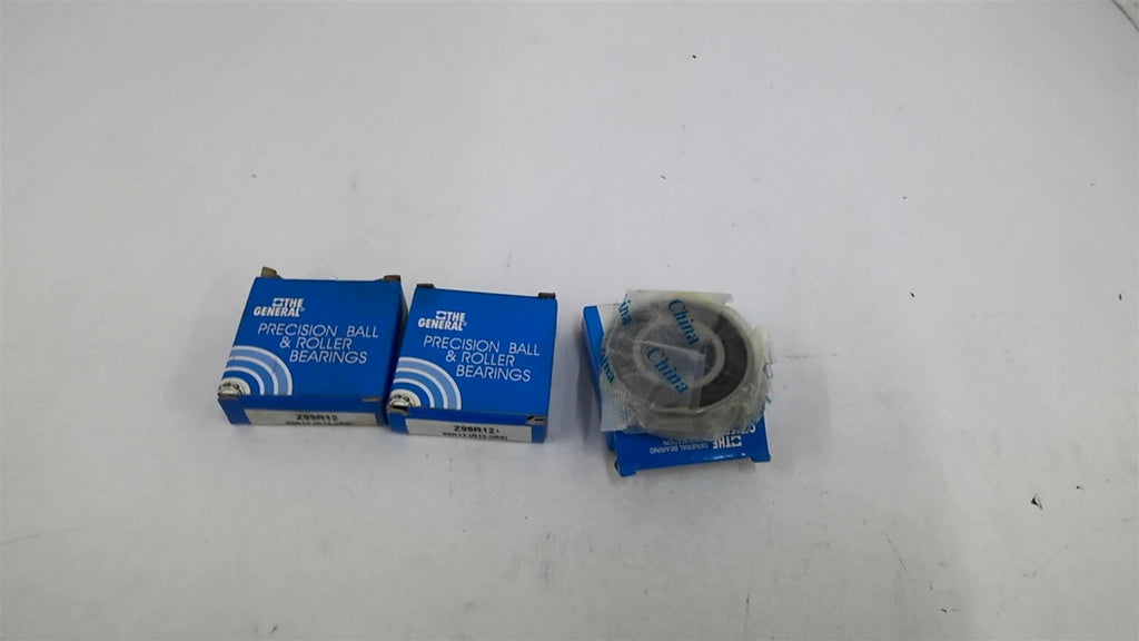 The General Z99R12 Roller Bearing Lot of 3
