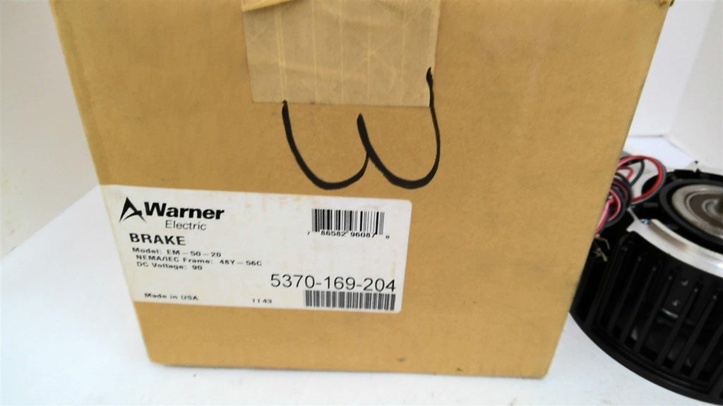 Warner Brake EM-50-20 Brake DC Voltage 90
