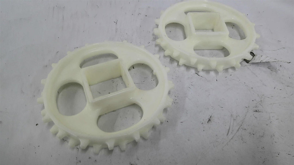 40mm Plastic Sprockets 6" OD Lot Of 2