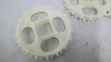 40mm Plastic Sprockets 6" OD Lot Of 2