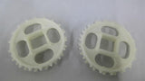 40mm Plastic Sprockets 6" OD Lot Of 2